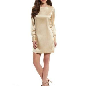 Antonio Melani Silk Champagne Dress